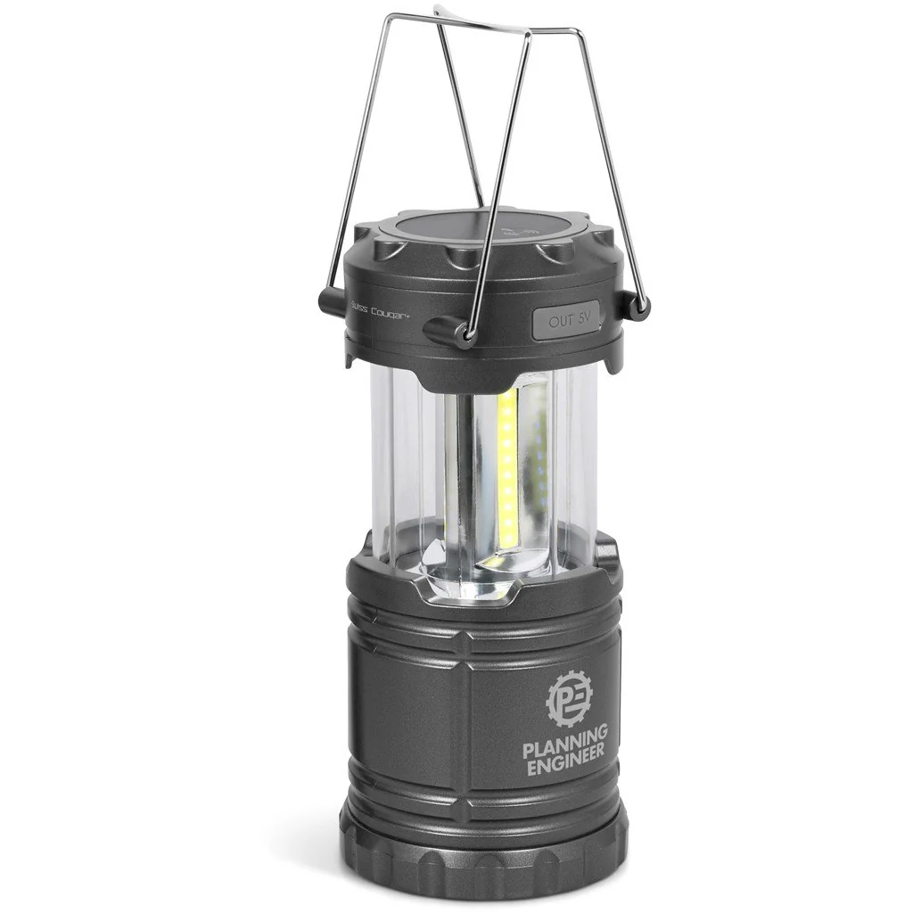 Swiss Cougar Cape Town Lantern & Wireless Charging Power Bank - 4,000mAh - Image 2