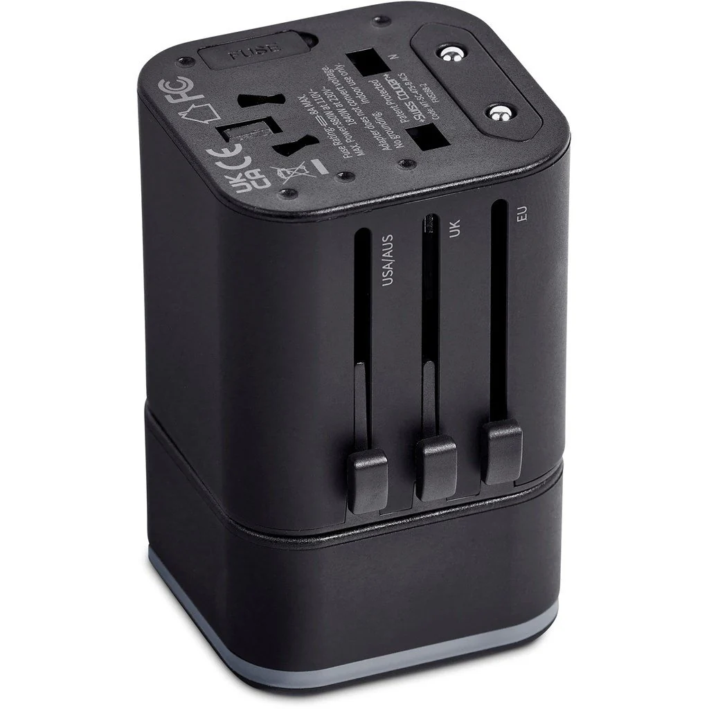 Swiss Cougar Frankfurt World Travel Adaptor - Image 14