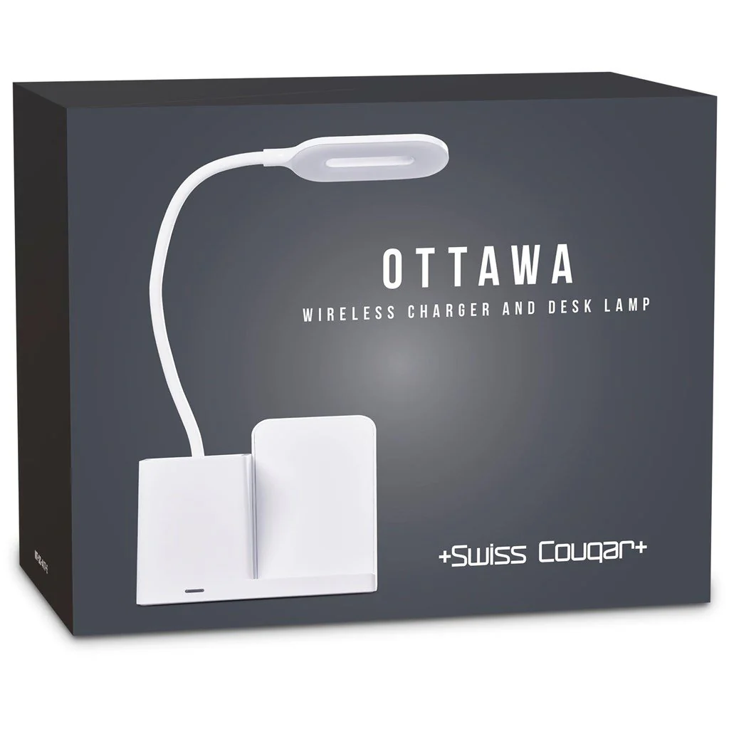 Swiss Cougar Ottawa Wireless Charger and Desk Lamp - Image 11