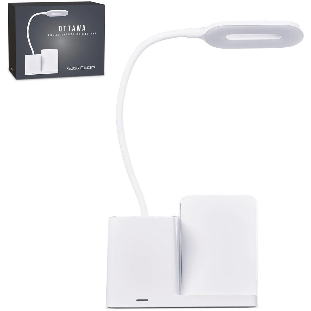 Swiss Cougar Ottawa Wireless Charger and Desk Lamp - Image 12