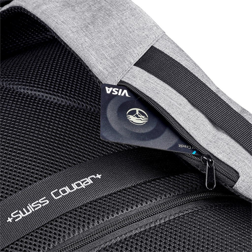 Swiss Cougar Palencia Anti-Theft Laptop Backpack - Image 7