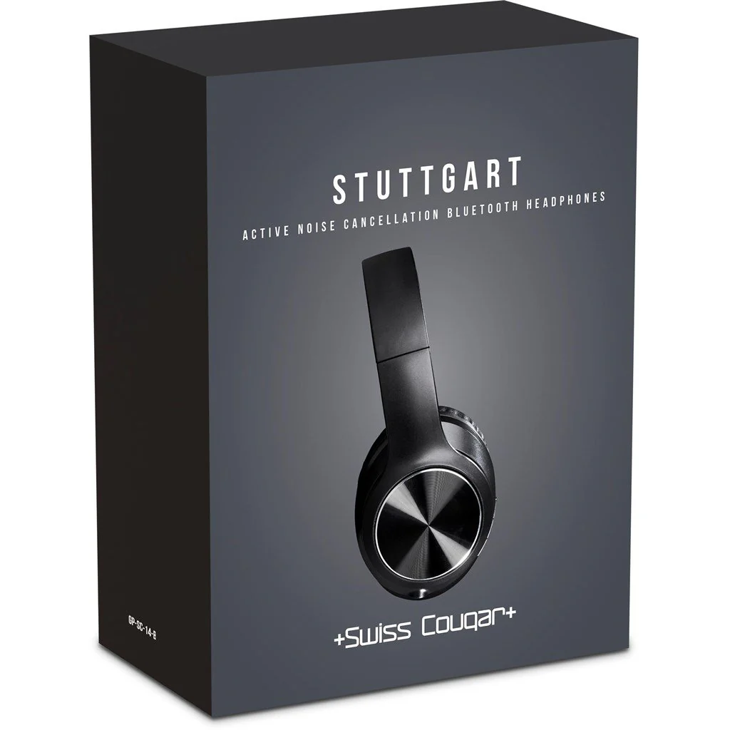 Swiss Cougar Stuttgart Active Noise-Cancelling Bluetooth Headphones - Image 8