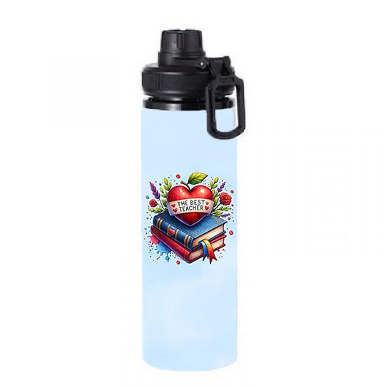 Teacher - The Best Teacher Design on Tumbler, Can, Flask, or Water bottle - Image 6