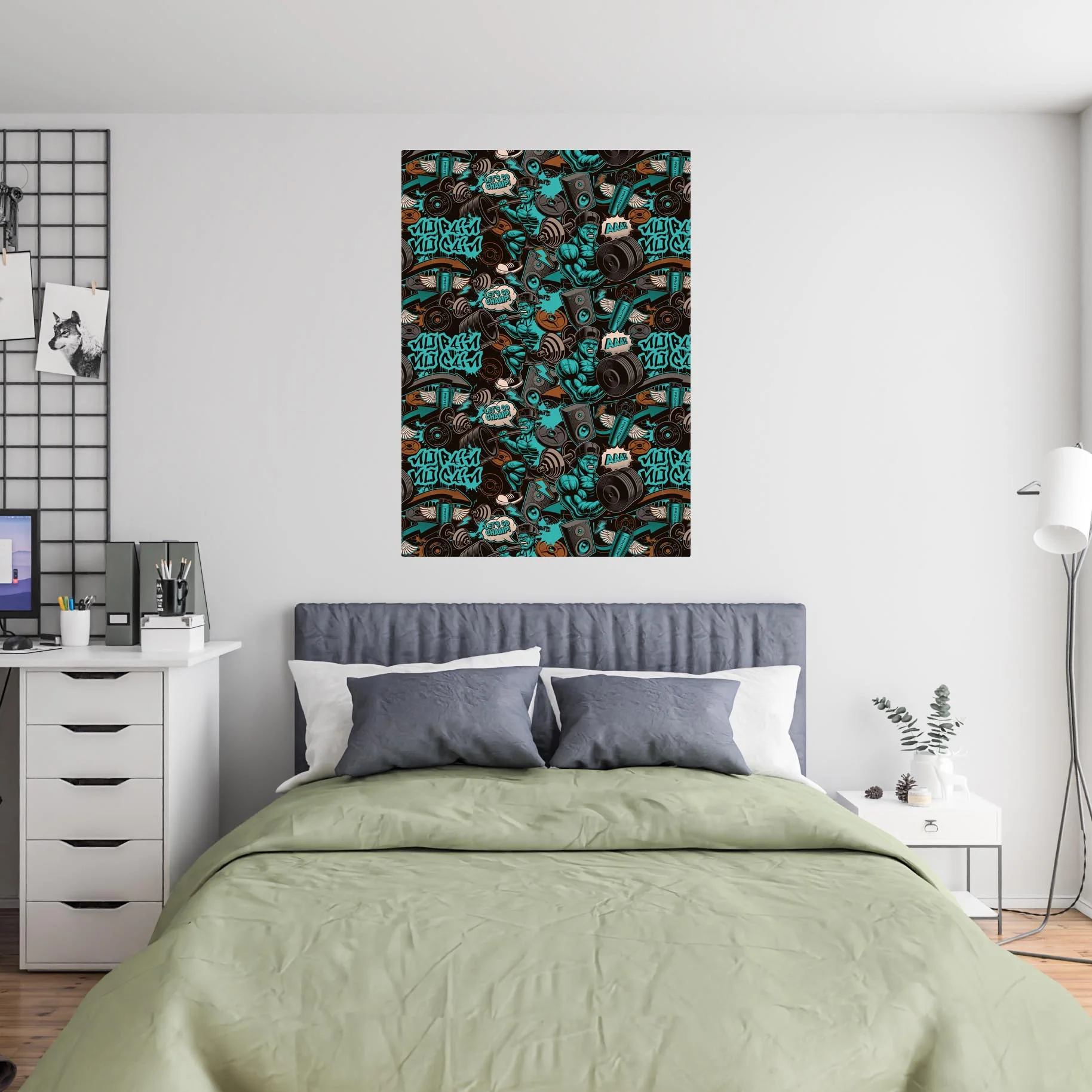 Teen Boys: Set of 1 - Graffiti Art (1)