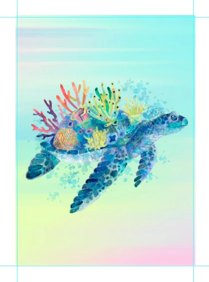 Teen Girls: Set of 1 - Sea Turtle - Image 2