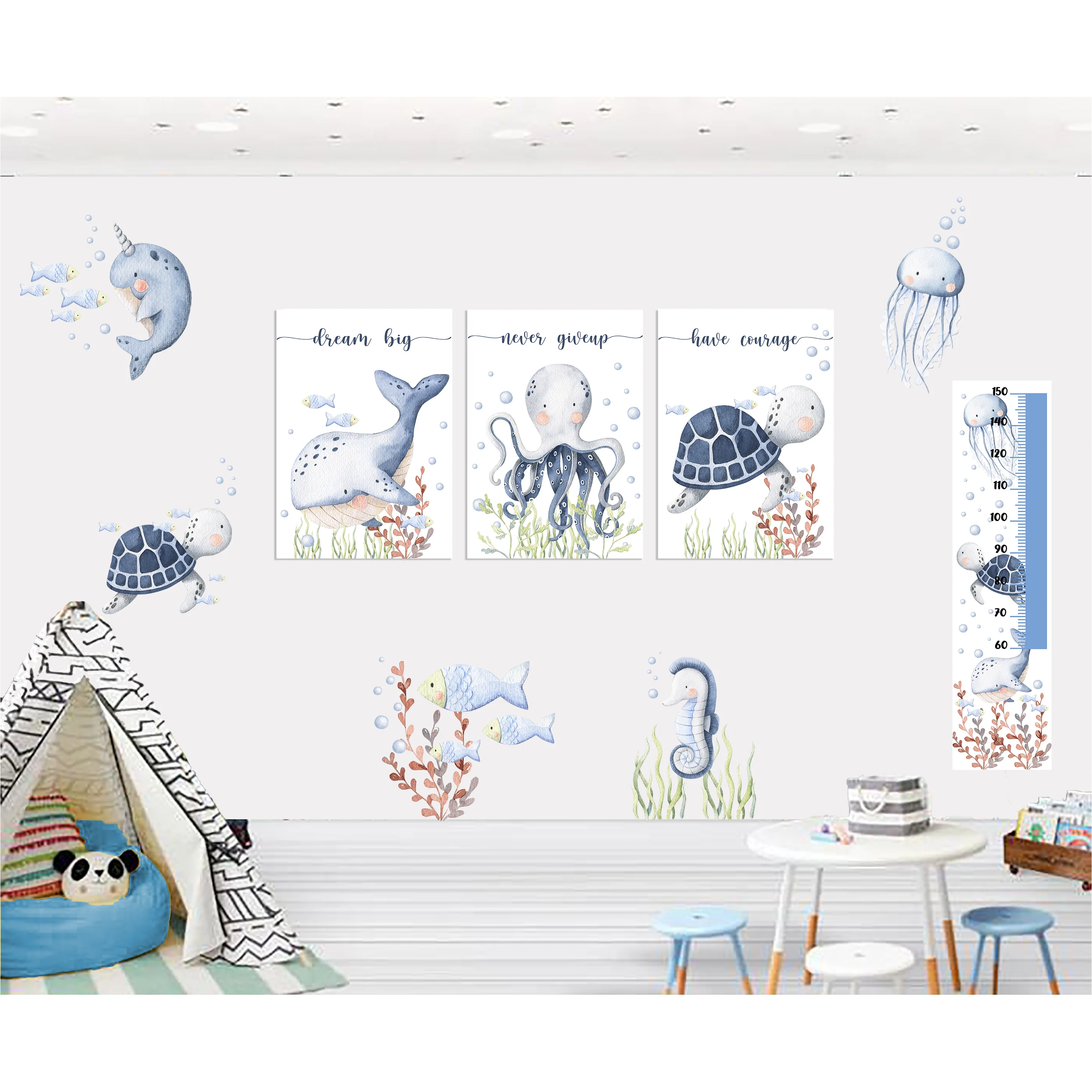 Under The Sea Wall Art Theme