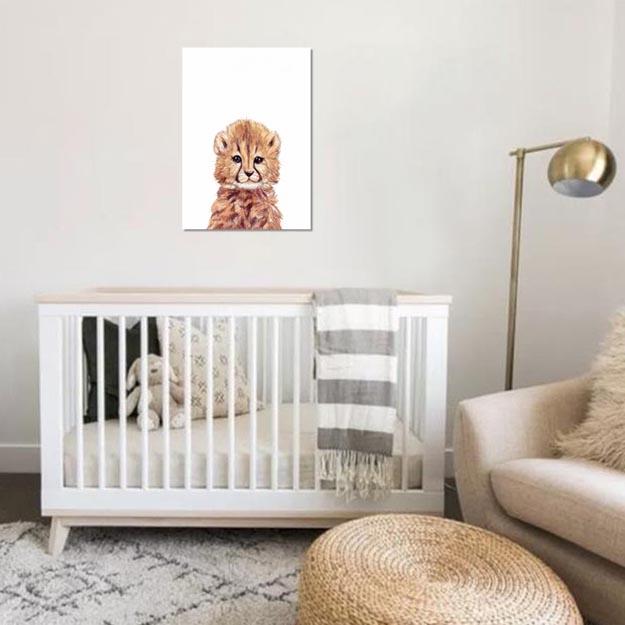 Unisex: Set of 1 - Watercolor Cheetah - Image 3