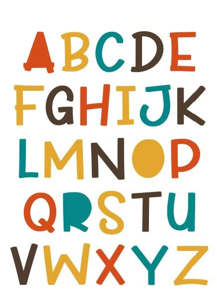 Unisex: Set of 6 - ABC Let's play all Day - Image 3