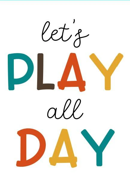 Unisex: Set of 6 - ABC Let's play all Day - Image 6