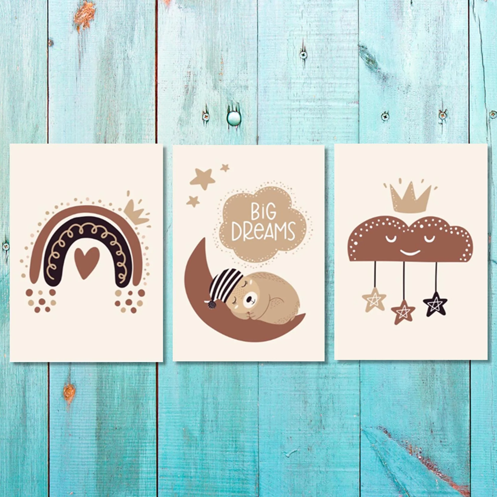 Unisex: Set of 3 - Big Dreams