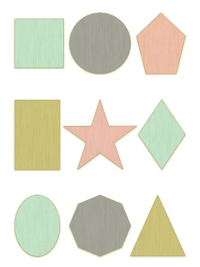 Unisex: Set of 3 - Educational ABC, Shapes and Numbers - Image 2
