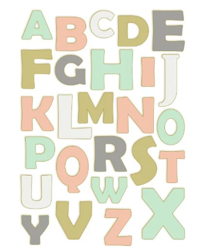 Unisex: Set of 3 - Educational ABC, Shapes and Numbers - Image 3