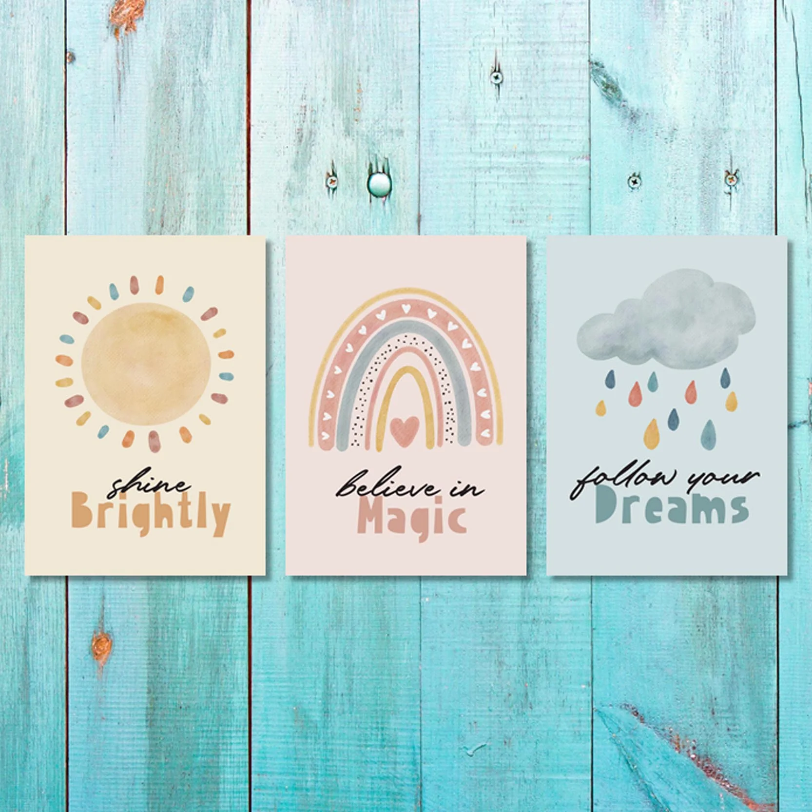 Unisex: Set of 3 - Shine Brightly set