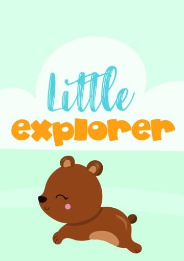 Unisex: Set of 3 - Stay curious little Bear (available in 3 colors) - Image 8