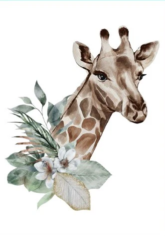 Unisex: Set of 3 - Wild Animal prints (2) - Image 2