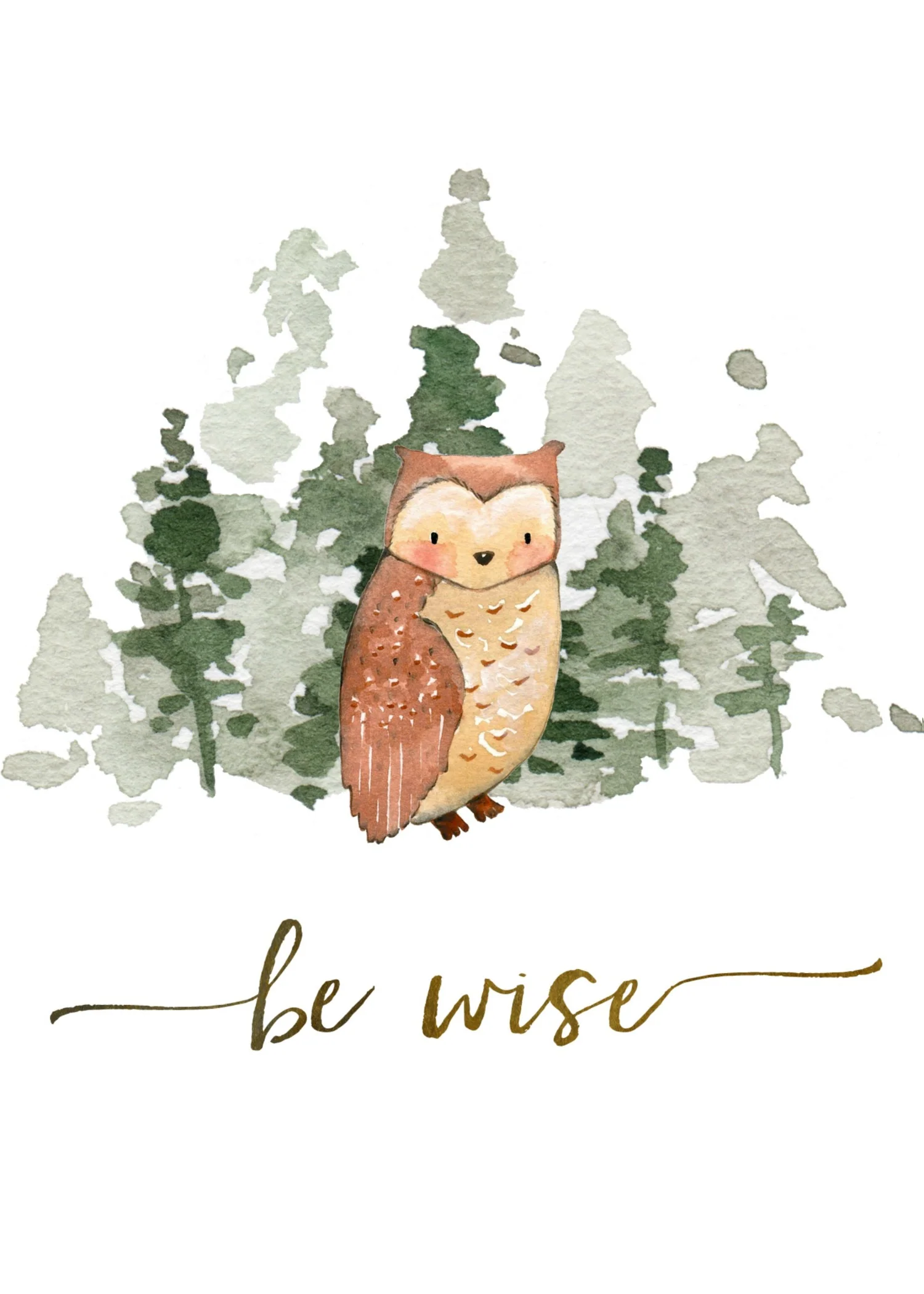 Unisex: Set of 6 - Woodlands Be Brave - Image 5