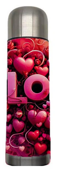 Valentine - Love Design on Tumbler, Can, Flask, or Water bottle - Image 5