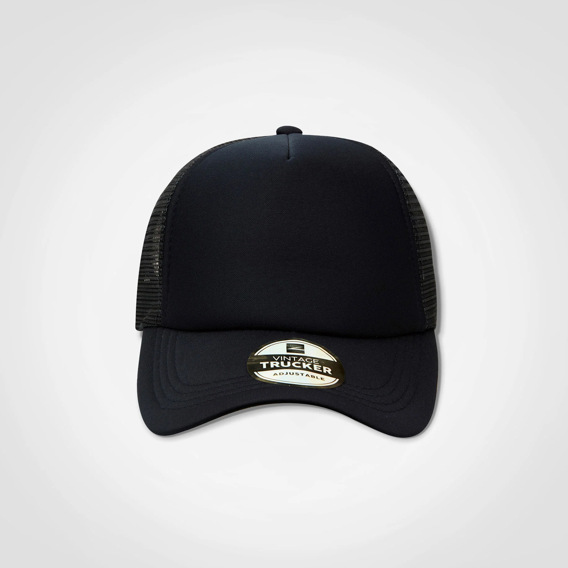 Vintage Trucker Cap - Single Tone - Custom Branded/Printed - Image 17