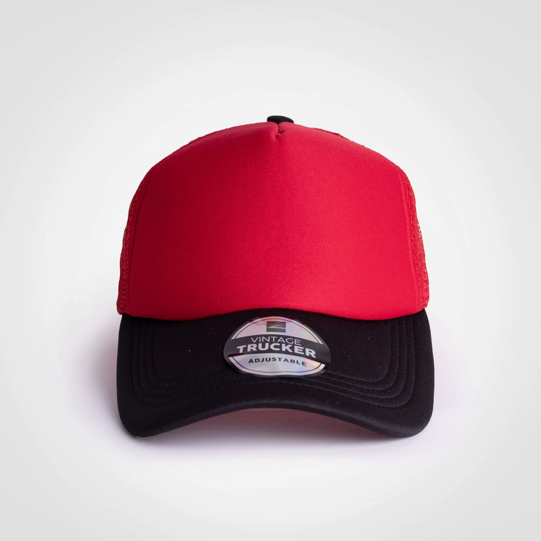 Vintage Trucker Cap - Two Tone - Custom Branded/Printed - Image 5