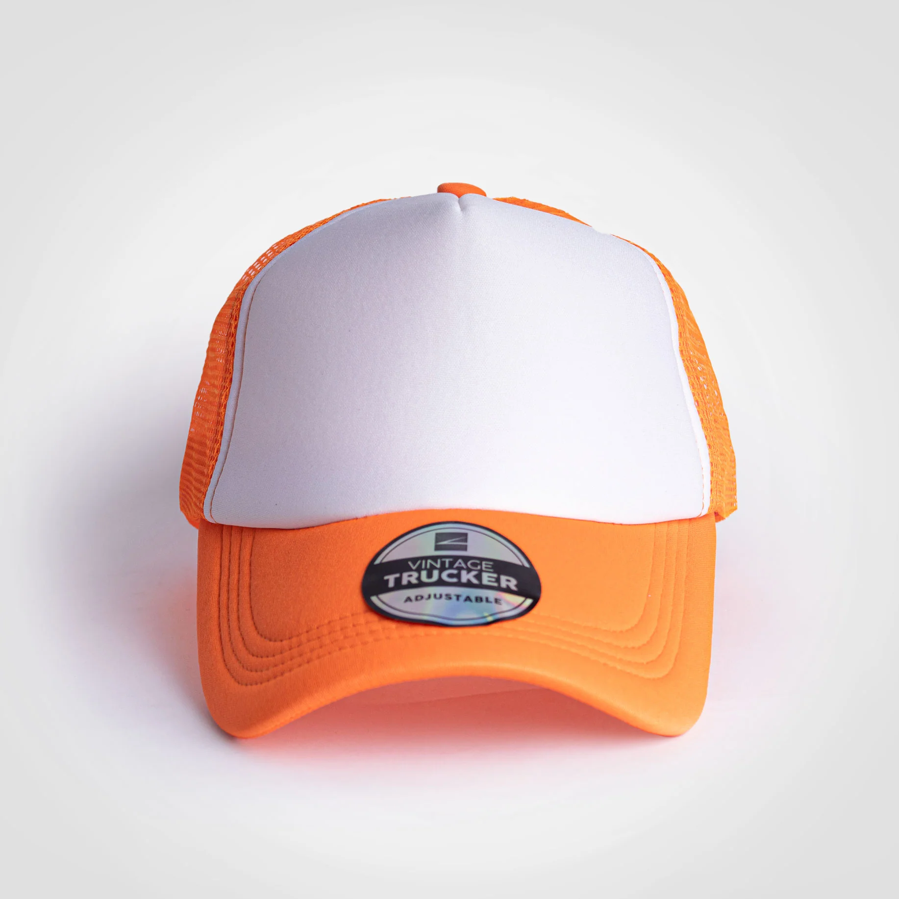 Vintage Trucker Cap - Two Tone - Custom Branded/Printed - Image 8