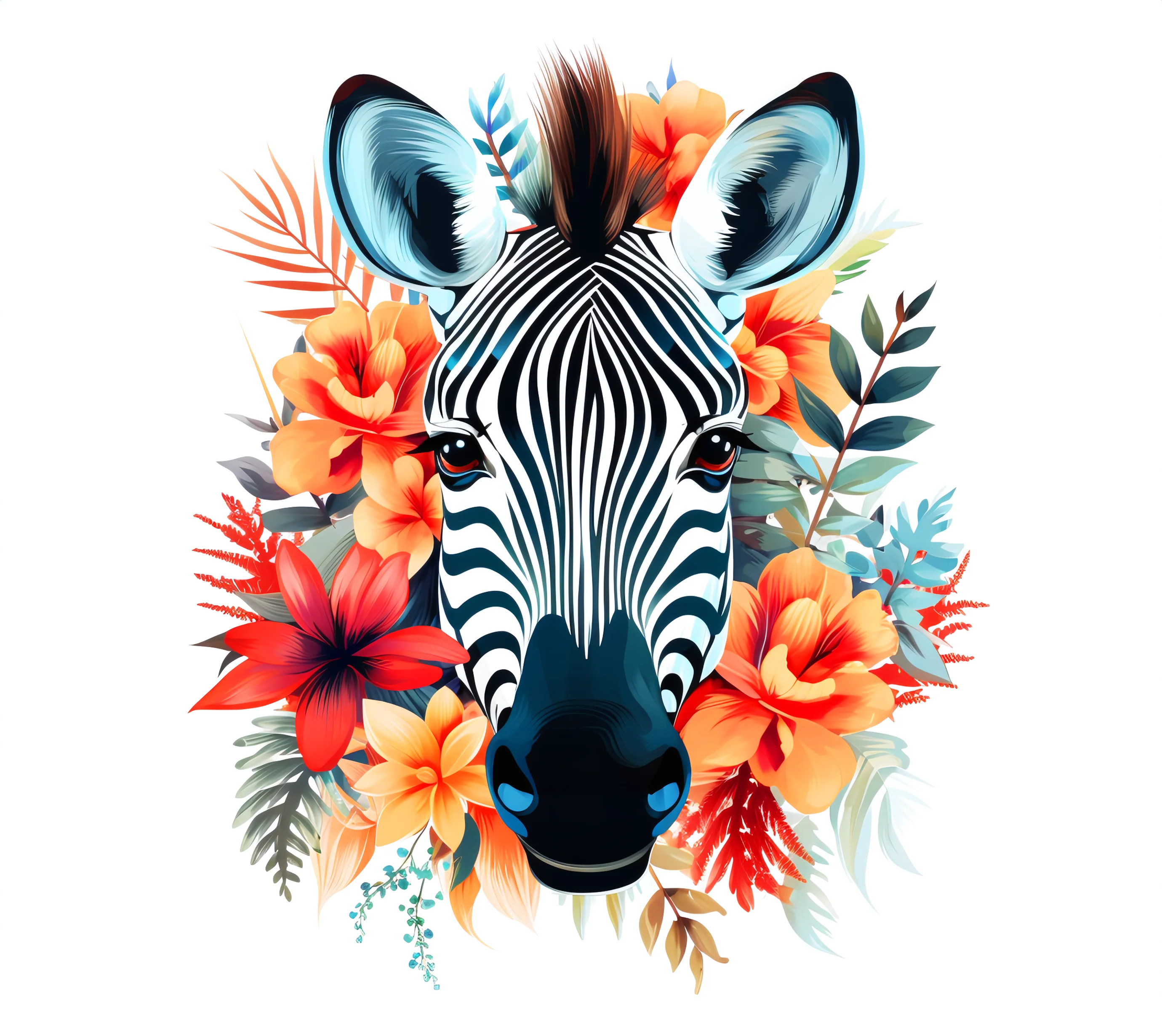 Wildlife - Zebra Design on Tumbler, Can, Flask, or Water bottle - Image 2
